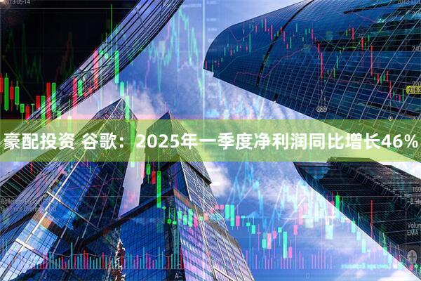 豪配投资 谷歌：2025年一季度净利润同比增长46%